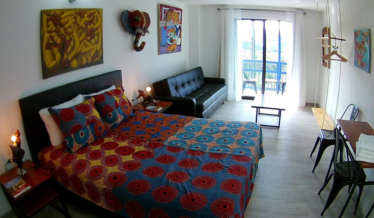 Casa Azul La Garrucha Hotel Jardín Buitenkant foto